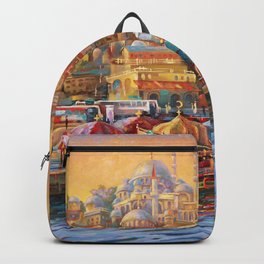 Istanbul Golden Horn Bay Backpack