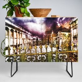 New Orleans cemetery Credenza