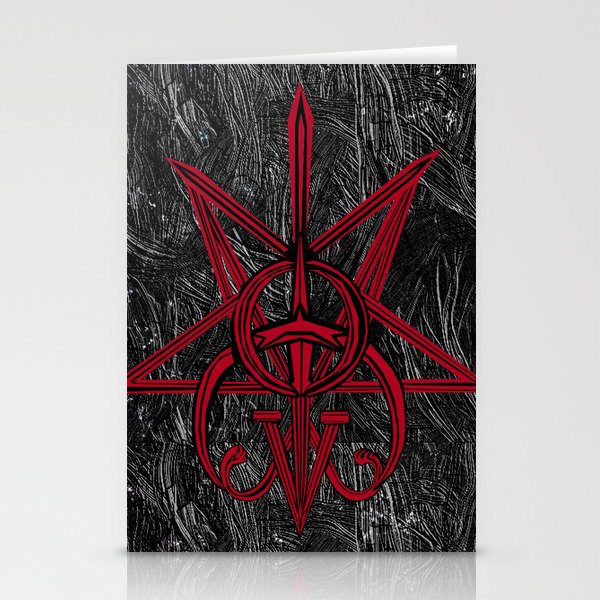 Sigil Lucifer, Satan and Clavicula Nox Stationery Cards