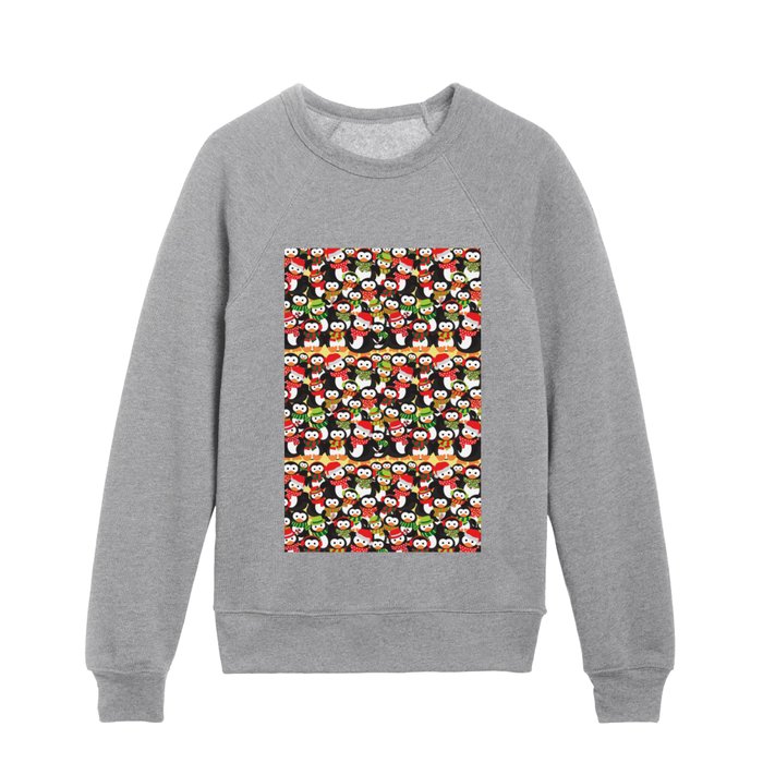 Penguin family Kids Crewneck