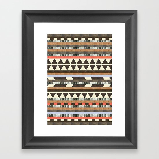 DG Aztec No.1 Framed Art Print