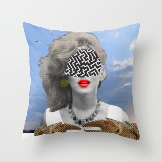 I had a dream, last night... Throw Pillow