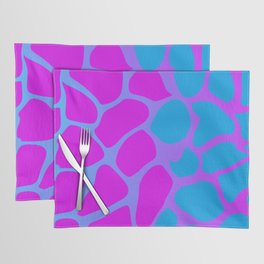 Hot Pink and Light Blue Gradient Placemat
