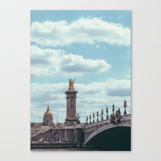 Pont Alexandre III, Paris Canvas Print