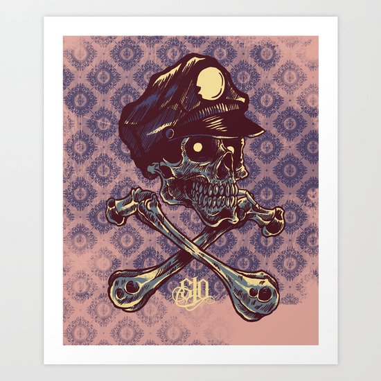 Jacky Wacky Art Print