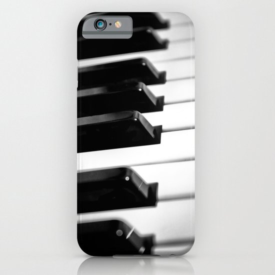Black & White Piano Keys iPhone & iPod Case