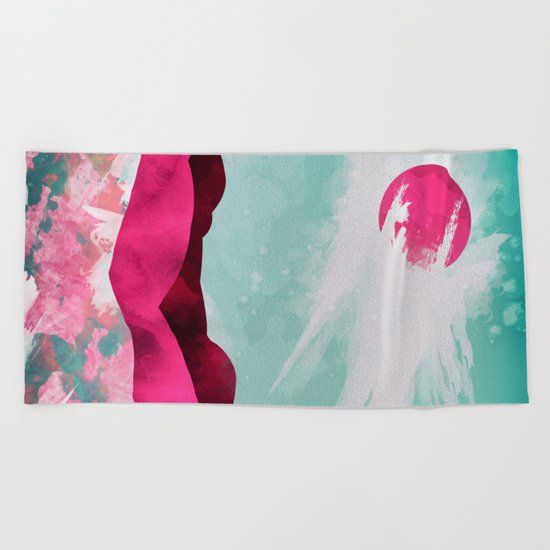 Spring Day Beach Towel