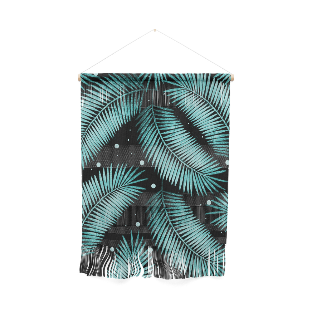 Palm Leaves Wall Hanging by susanart