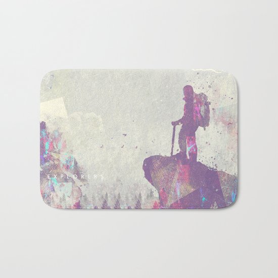 Explorers I Bath Mat