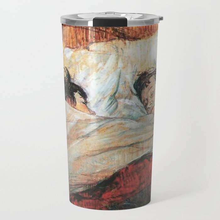 Henri de Toulouse-Lautrec - The Bed Travel Mug