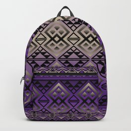 The Lodge (Purple) Backpack | Nativeamericanart, Coolnativedesigns, Geometric, Lodgedesigns, Digitalart, Vectordesigns, Graphicdesign, Geometricdesigns, Pattern, Digital 