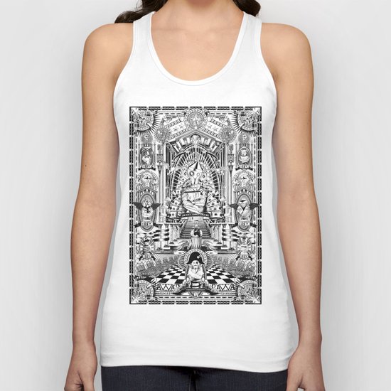 BASADO EN HECHOS SURREALES Unisex Tank Top