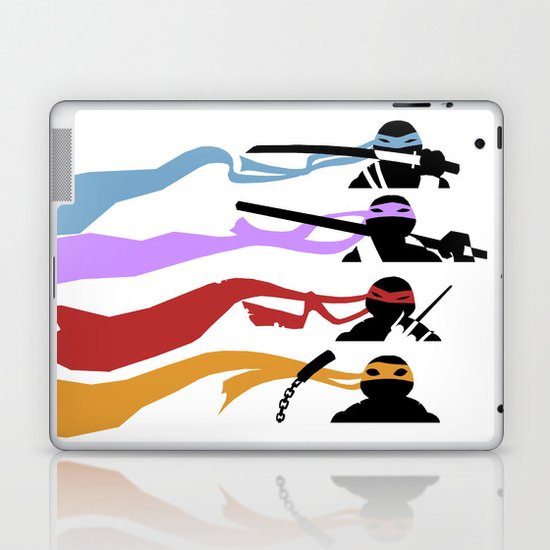 TMNT - Cutout Laptop & iPad Skin