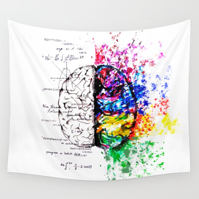 Conjoined Dichotomy Wall Tapestry