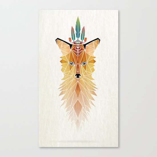 fox spirit Canvas Print