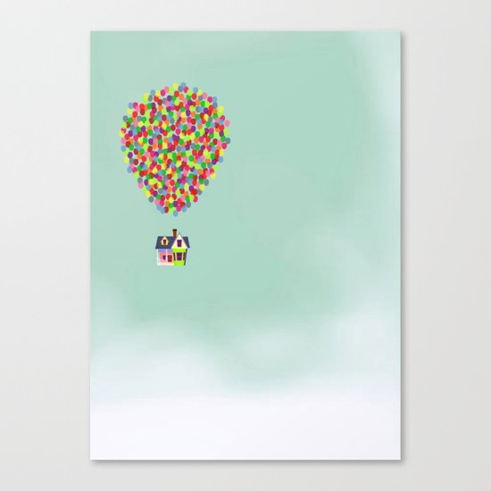 Up Canvas Print