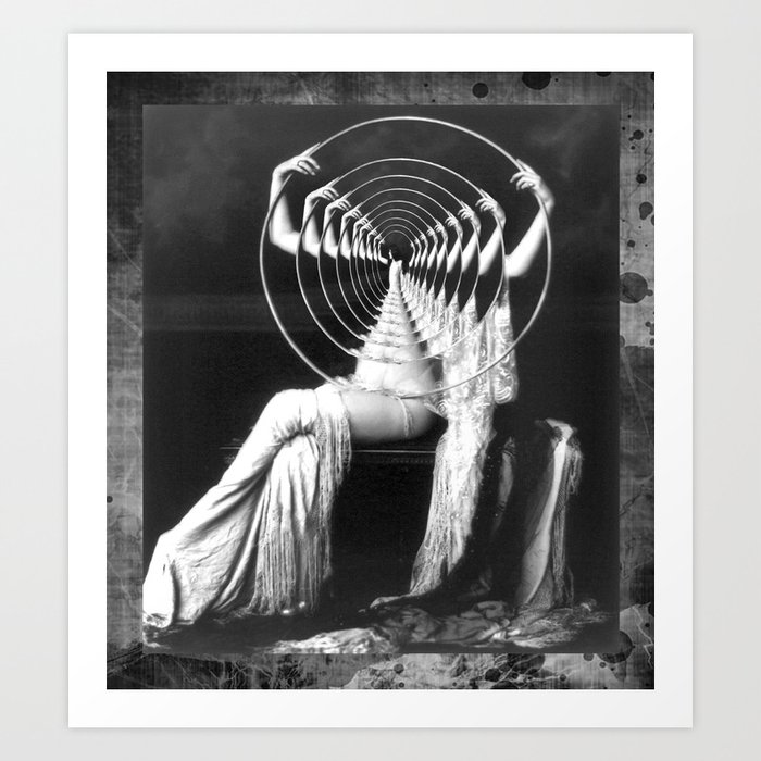 IMPLOSION Art Print by Julia Lillard Art | Society6