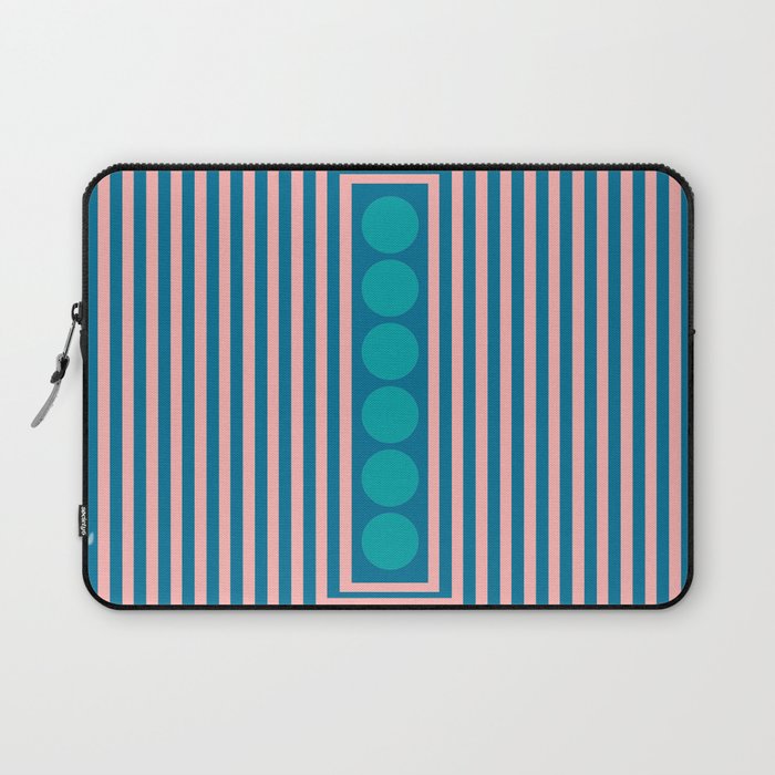 Abstraction_NEW_CIRCLE_LINE_POP_ART_Minimalism_333A Laptop Sleeve