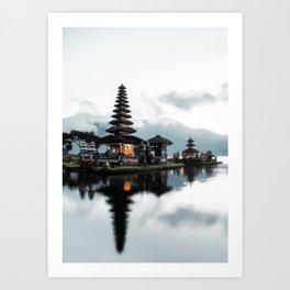 Bali Temple Art Print