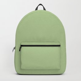 White Grape Green Backpack | Slime, Olive, Chlorophyll, Celadon, Chartreuse, Evergreen, Greenery, Verdure, Absinthe, Jade 