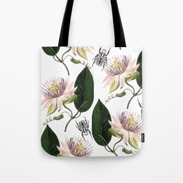 Summer among Passion Flowers Tote Bag