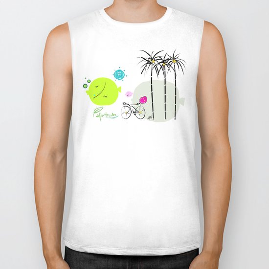 design 1 Biker Tank