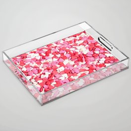 Heart Sprinkles | Sweets Acrylic Tray