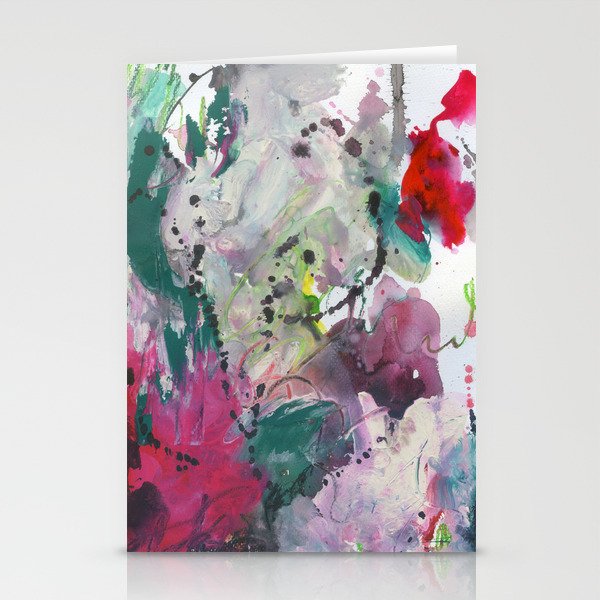abstract holiday N.o 3 Stationery Cards