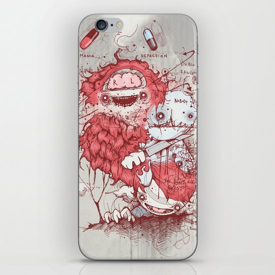Dr Jekyll iPhone & iPod Skin
