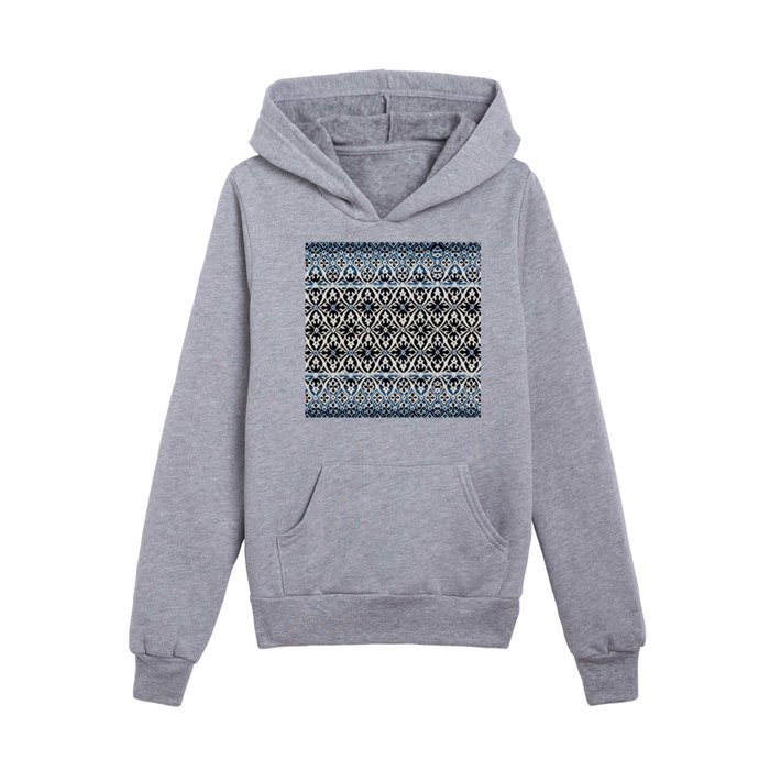 5 Vintage Anthropologie Moroccan Indigo Artwork. Kids Pullover