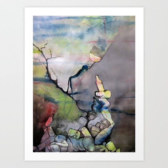 Addiction Art Print