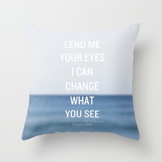 Awake My Soul Throw Pillow