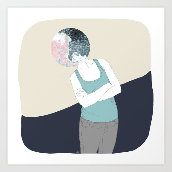 YING-YANG Art Print
