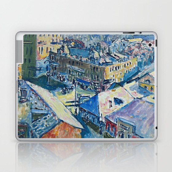 Wassily Kandinsky, 1910s. Zubovsky Platz  Laptop & iPad Skin