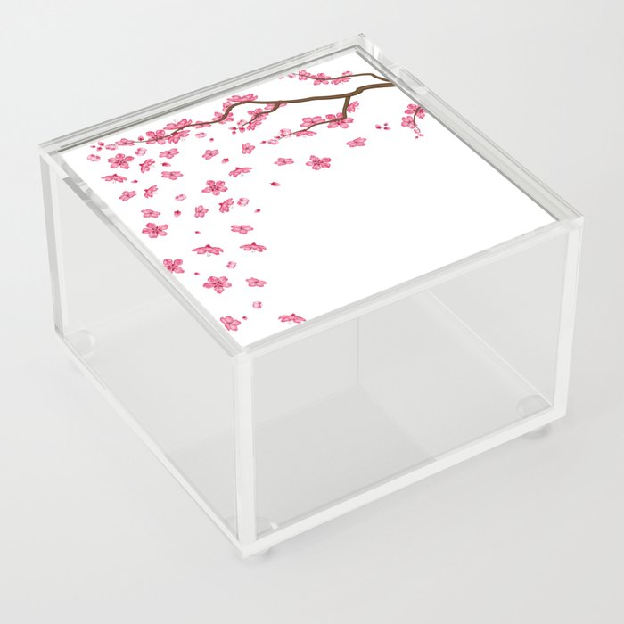 Cherry Blossom Acrylic Box