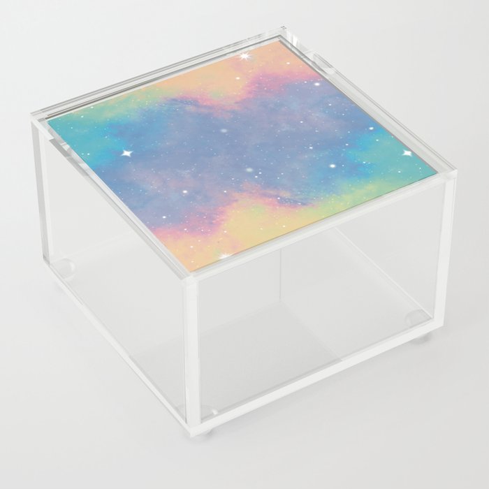 Neon Galaxy Acrylic Box