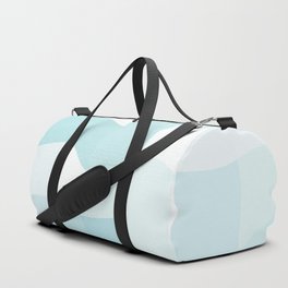 Blue Diffused Pattern Duffle Bag