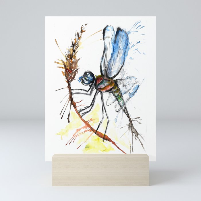 dragon-fly Mini Art Print