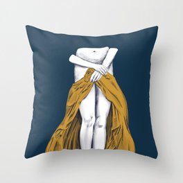 Exposed Throw Pillow