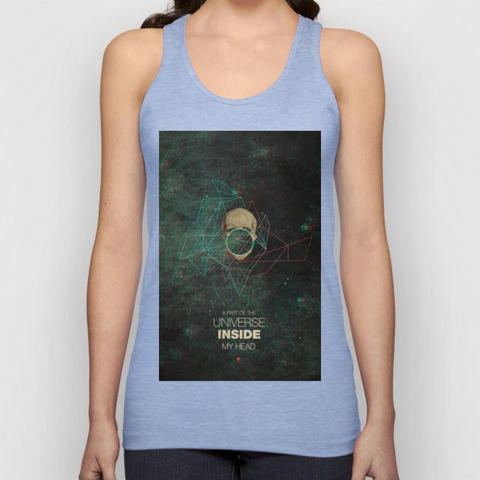 A Part Of The Universe Inside My Head Tank Top