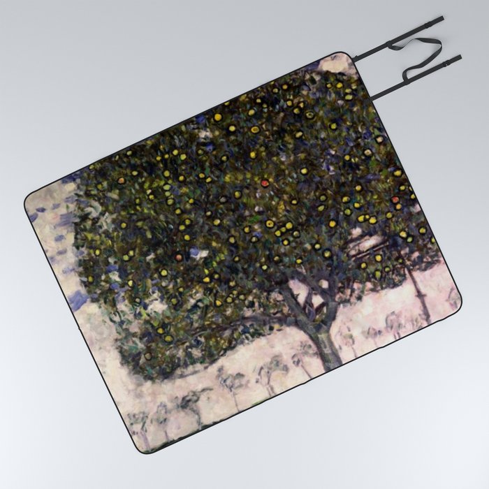 Gustav Klimt Apple tree II Picnic Blanket