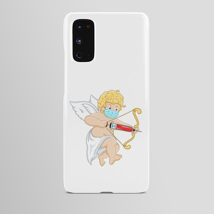 Valentines Day Masked Cupid Funny Velentine Gift Idea For Wmen & Men Android Case