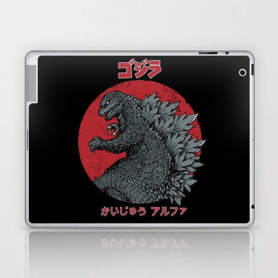 Gojira Kaiju Alpha Laptop & iPad Skin