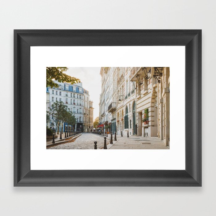 Paris at Dusk Framed Art Print