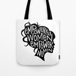 feminism quote Tote Bag