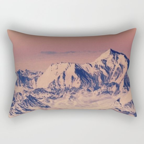 Rose Mountains Rectangular Pillow