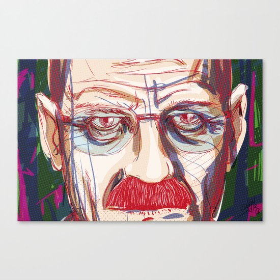 Breaking Walter // Breaking Bad Canvas Print