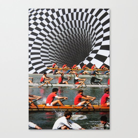 Row, Row, Row Canvas Print
