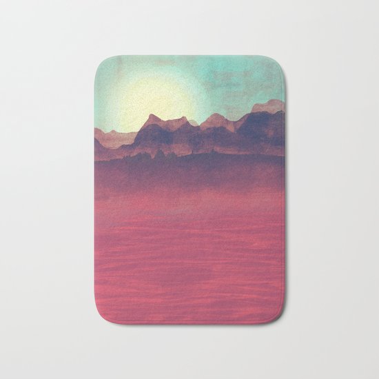Distant Mountains Bath Mat