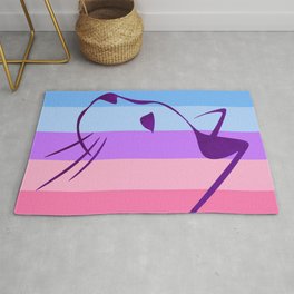 Catgender Flag Area & Throw Rug